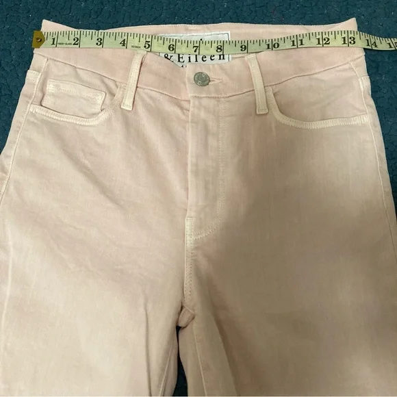 Frank & Eileen Women's Size 27 Sligo Italian Performance Denim Skinny Jean Pink - Picture 11 of 16